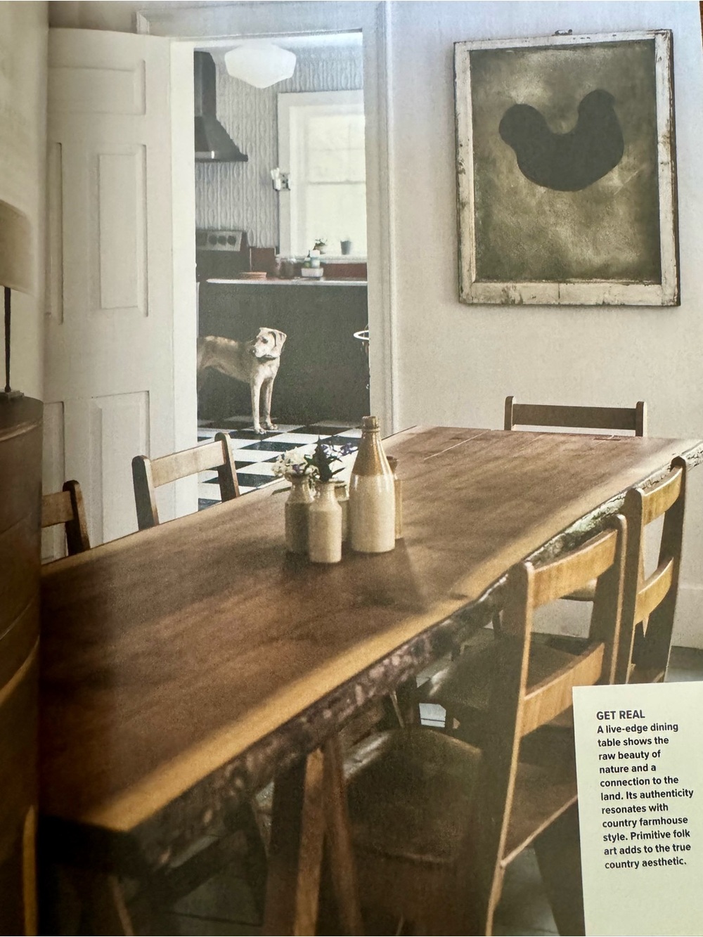 Country Farmhouse Magazine Rustic Home Decor Style Interior Design May 2024 - Picture 7 of 13